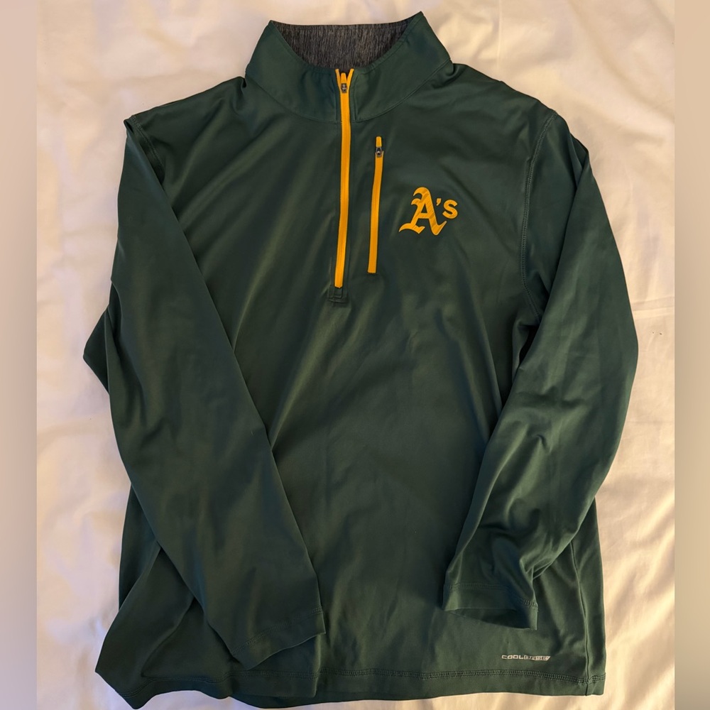 Oakland A’s Quarter Zip - Men’s Large